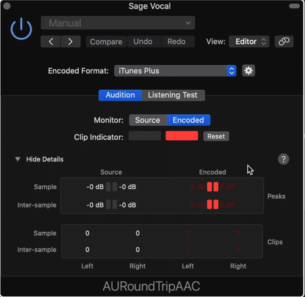 Clipping distortion can occur in between samples and during the encoding process.