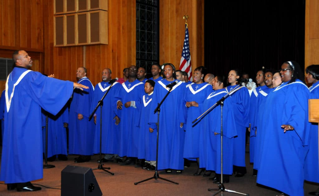Church-like reverberation has always played a role in Gospel music.