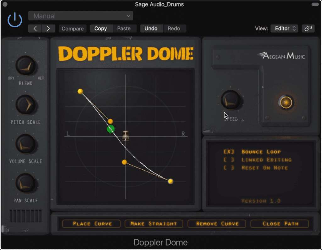 The Doppler Dome emulates the doppler effect, and can be easily altered.