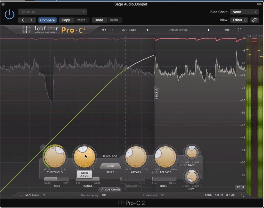 Compression can greatly impact the timbre of your master, and either augment or detract from a natural sound.