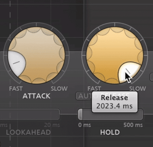 If your release is longer than the reverb time of the church, you will attenuate that reverb tail and create a less natural-sounding image.