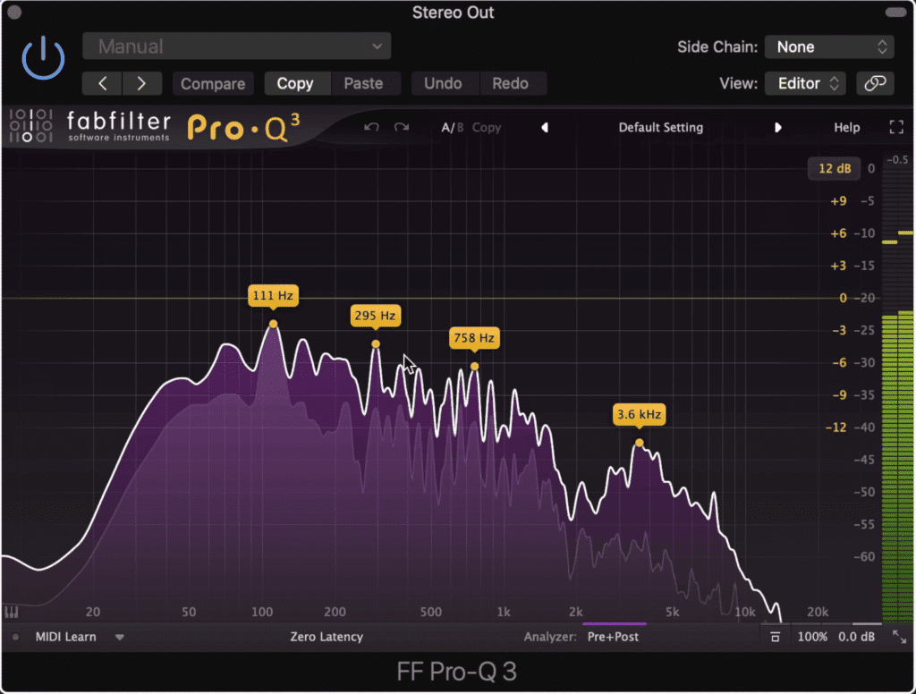 Saturation also causes compression which when combined with harmonic generation, causes the signal to look and sound more uniform across the spectrum.