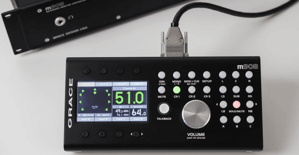 The controller offers in-depth customization of your signal's routing and calibration.