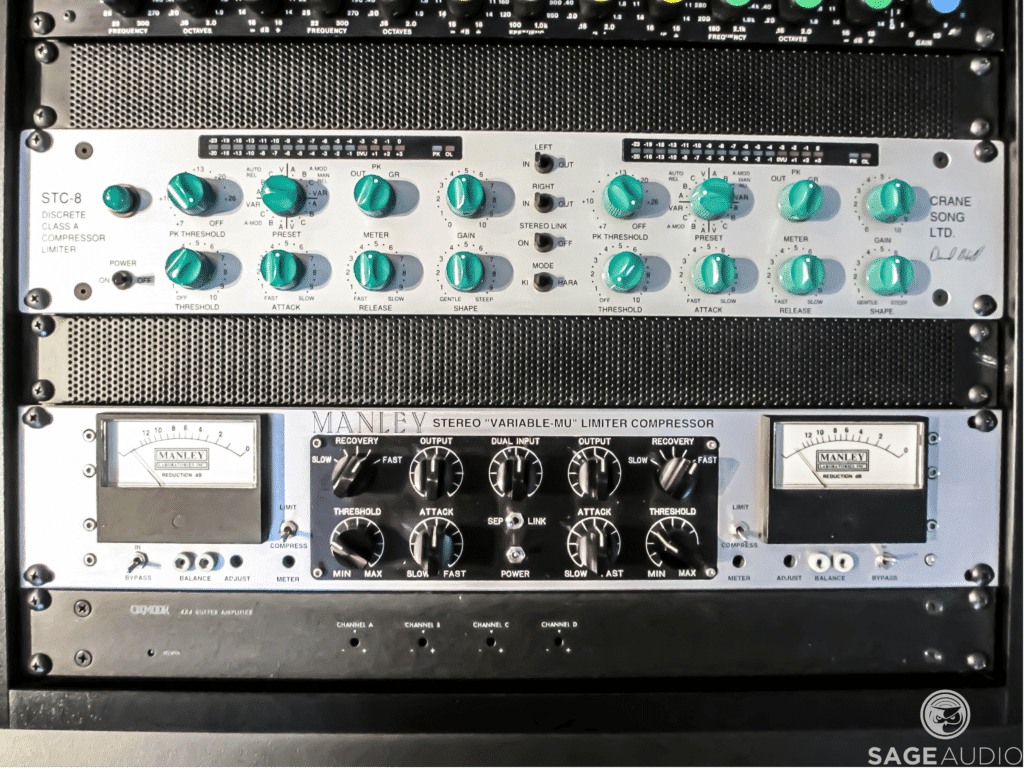 Analog processing creates the most complex harmonics.