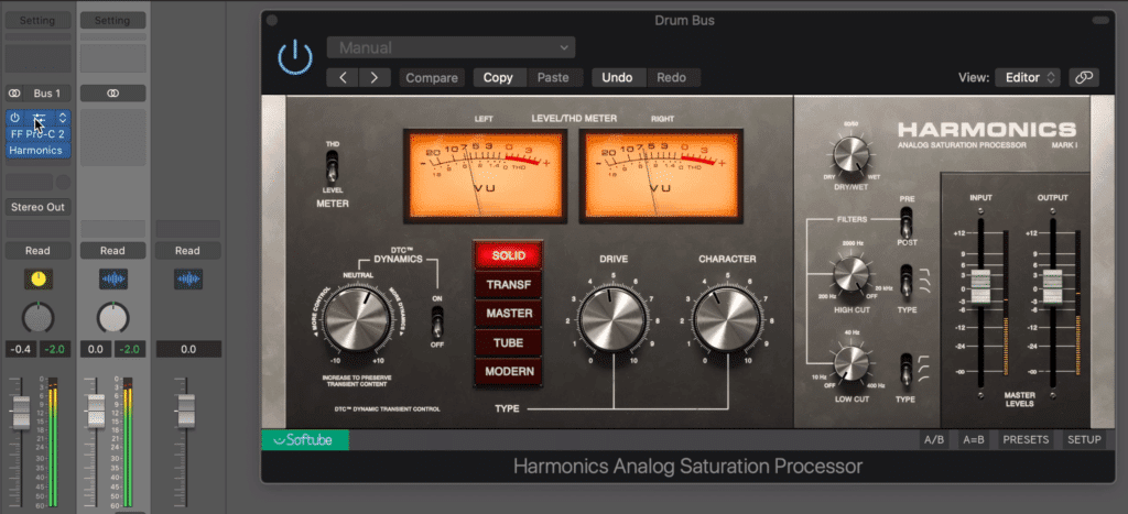You can also use one before and after the compression, to create the most complex and impact sound.