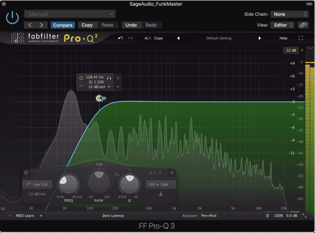 Using this method offers an incredibly easy way to make the low-end mono.