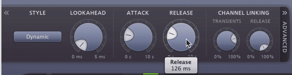Use attack and release settings that align with the tempo of your track.