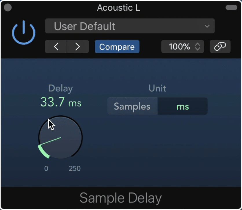 The Haas effect can include a delay up to roughly 35ms before the 2 signals are perceived as separate.