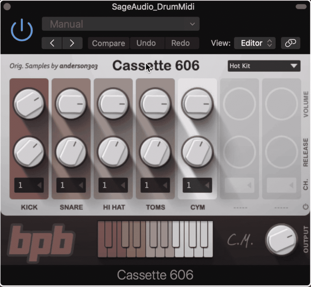 The Cassette series offers unique and classic lofi tones.
