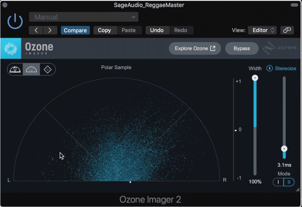 Don't use delay-based stereo imaging