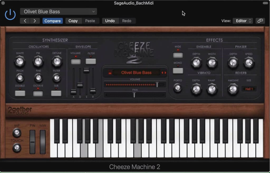 The Cheeze Machine 2 is a simple yet powerful synth plugin