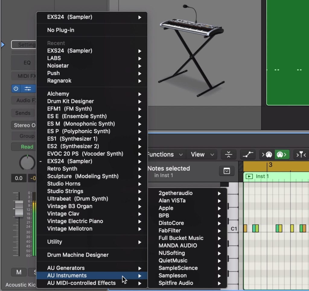 You can switch the sample used for your new midi data.