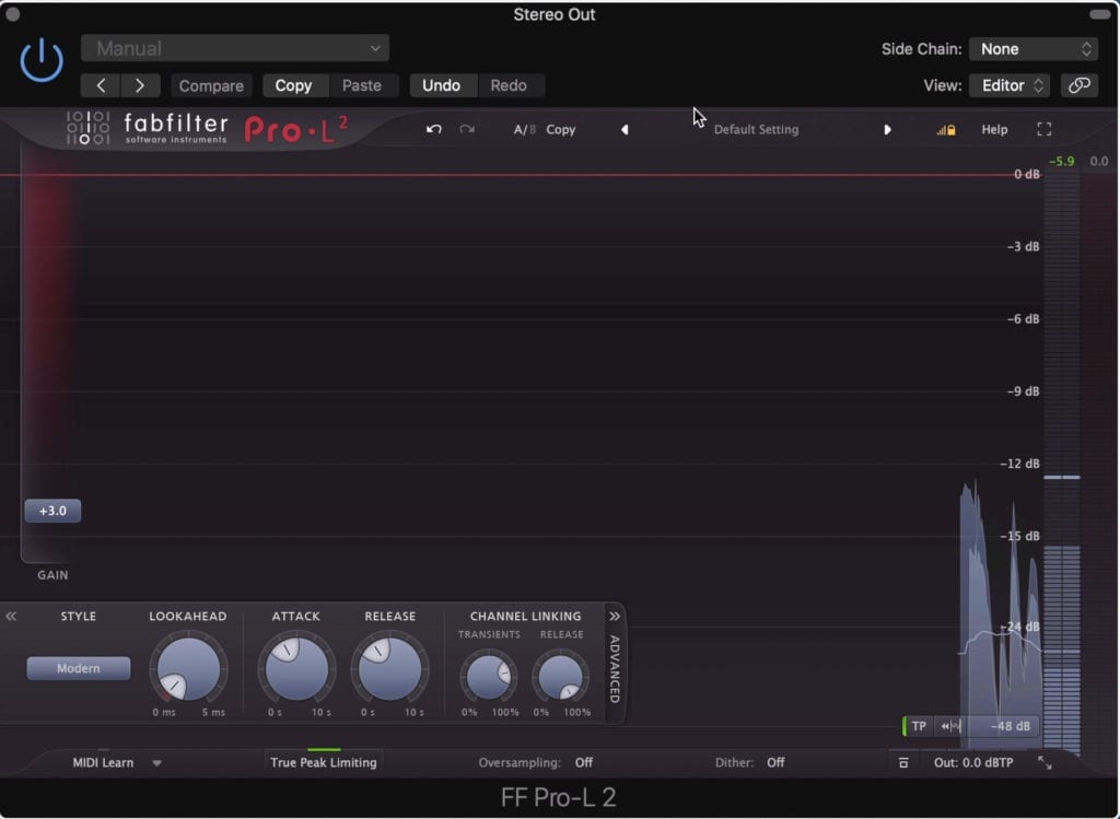 Limiters help protect your signal from digital clipping, as well as help achieve a louder overall level.