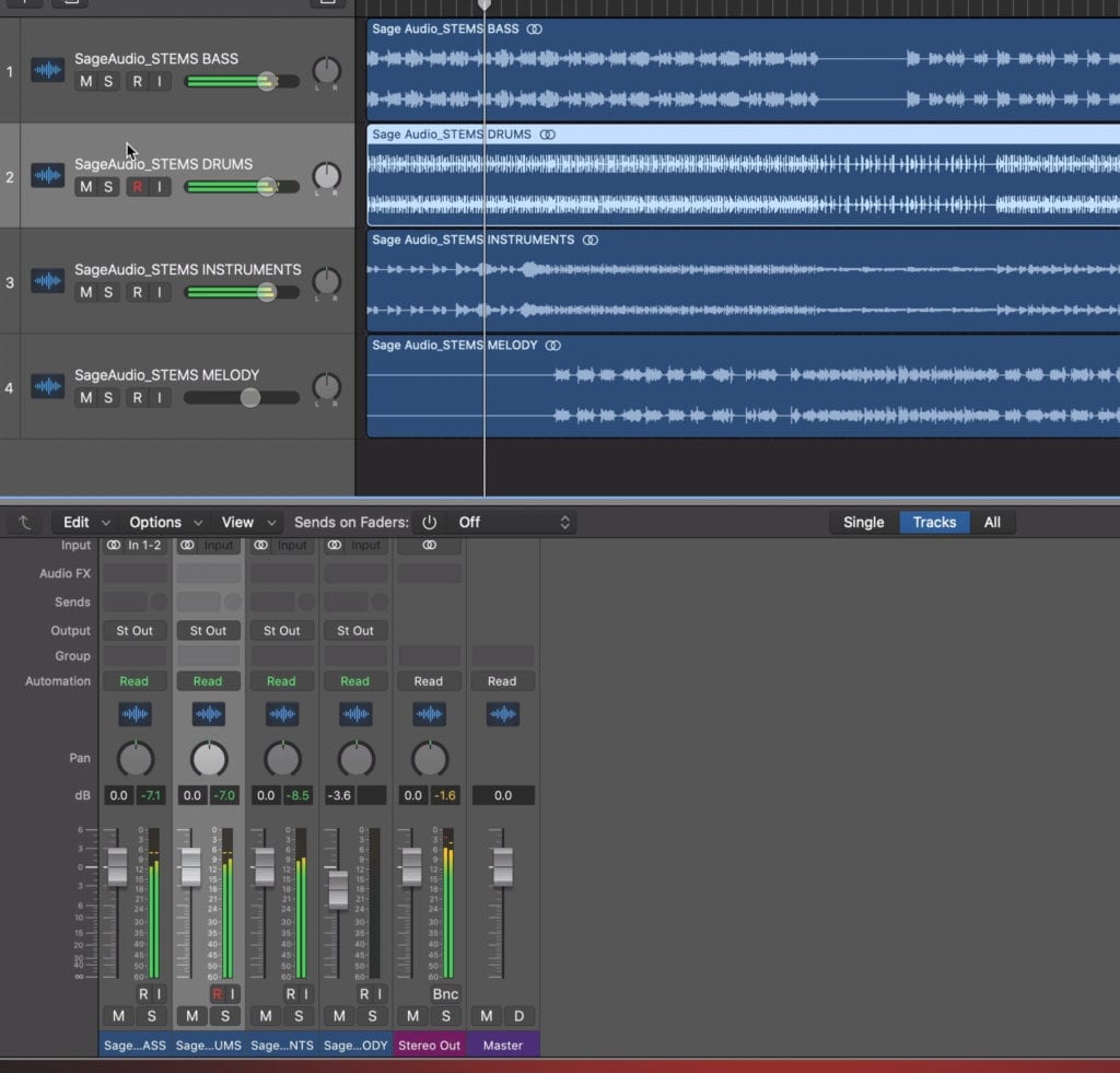 Stem mastering plays a large role in mastering for tv and film.