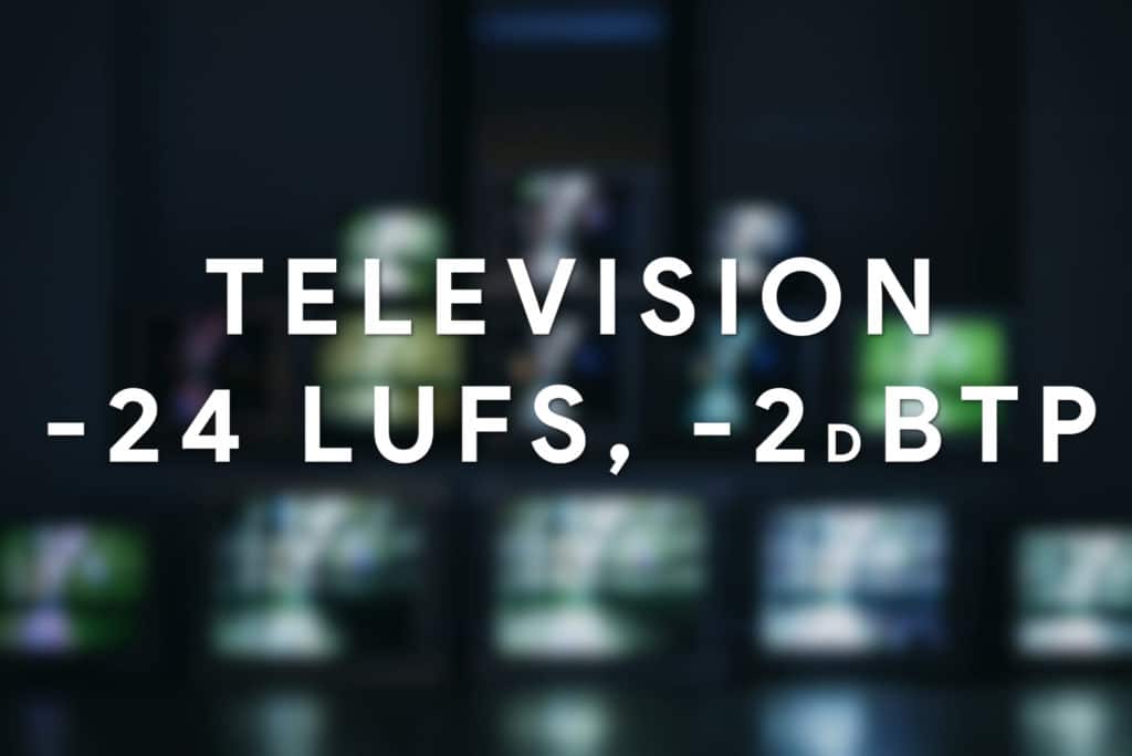 Television doesn't use normalization - this is the max accepted loudness for the signal