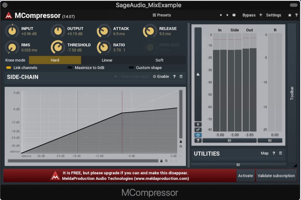 The MCompressor is free, and offers a lot of great options.