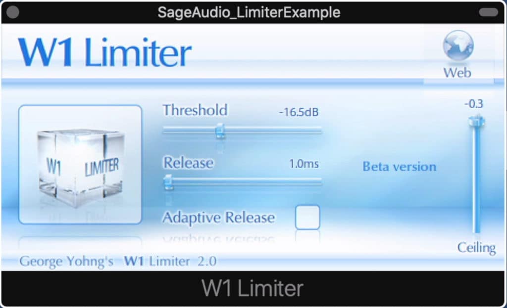 The W1 Limiter is a lot like the Waves L1 limiter.