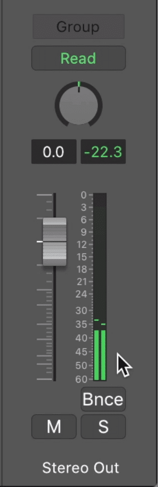 The difference between the WAV and AAC files was roughly 22dB.