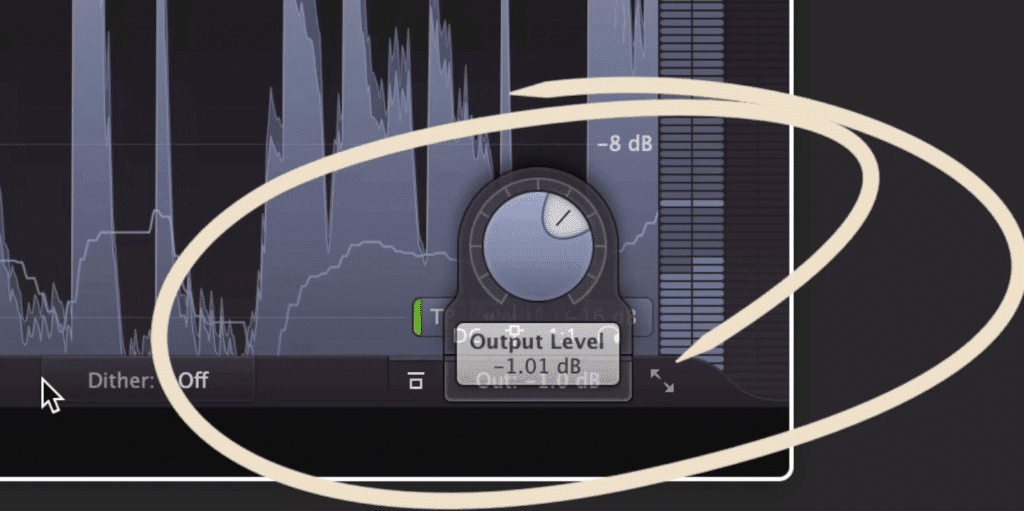 Set your output to -1dB or -2dB to reduce clipping distortion during encoding.