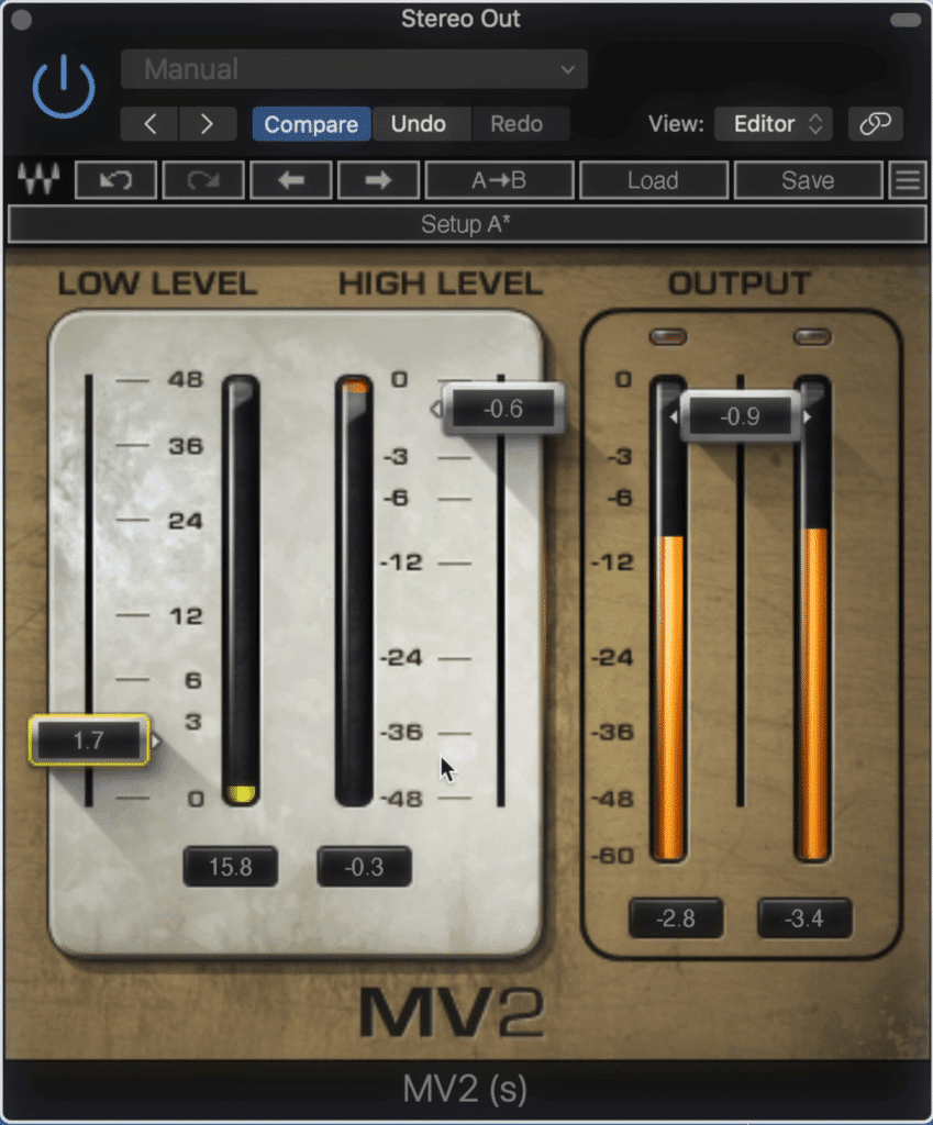The MV2 introduces low-level compression.