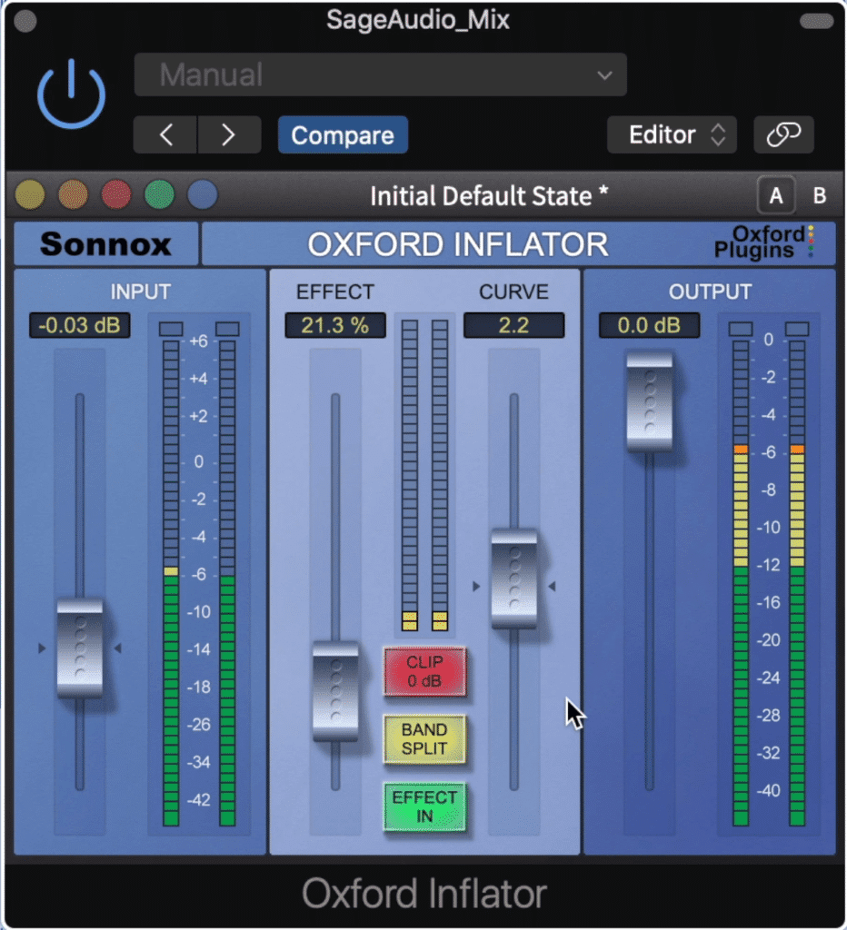 The Oxford Inflator does a great job at bringing some of the lesser heard aspects of the signal forward.