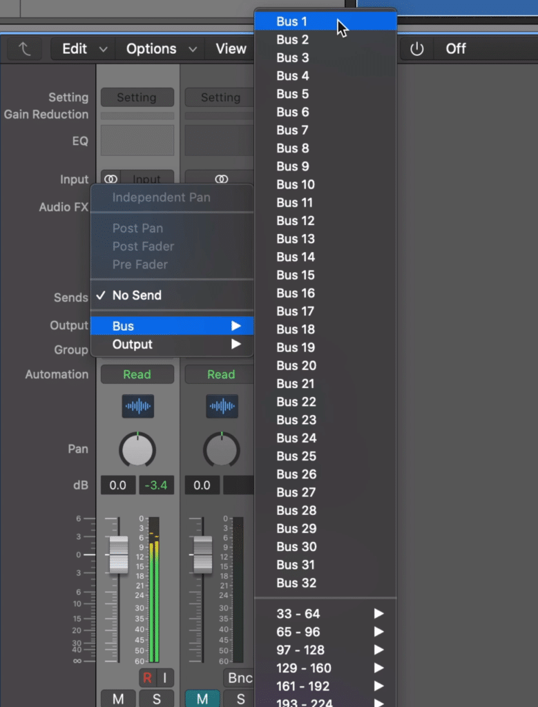 You can also use an auxiliary send or bus to use parallel compression.