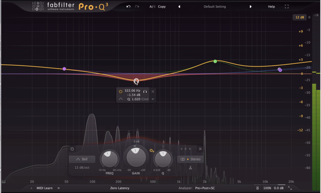 New York style parallel compression uses an EQ after the compressor.