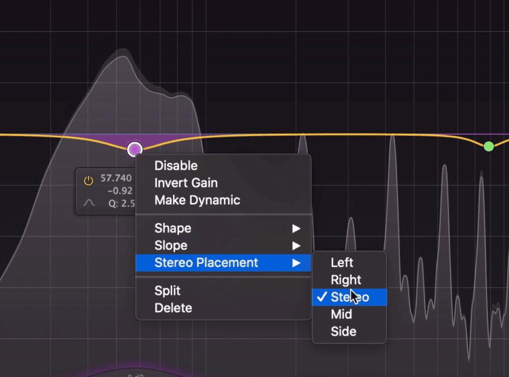 You can also attenuate frequencies on specific images to make the attenuation more accurate.