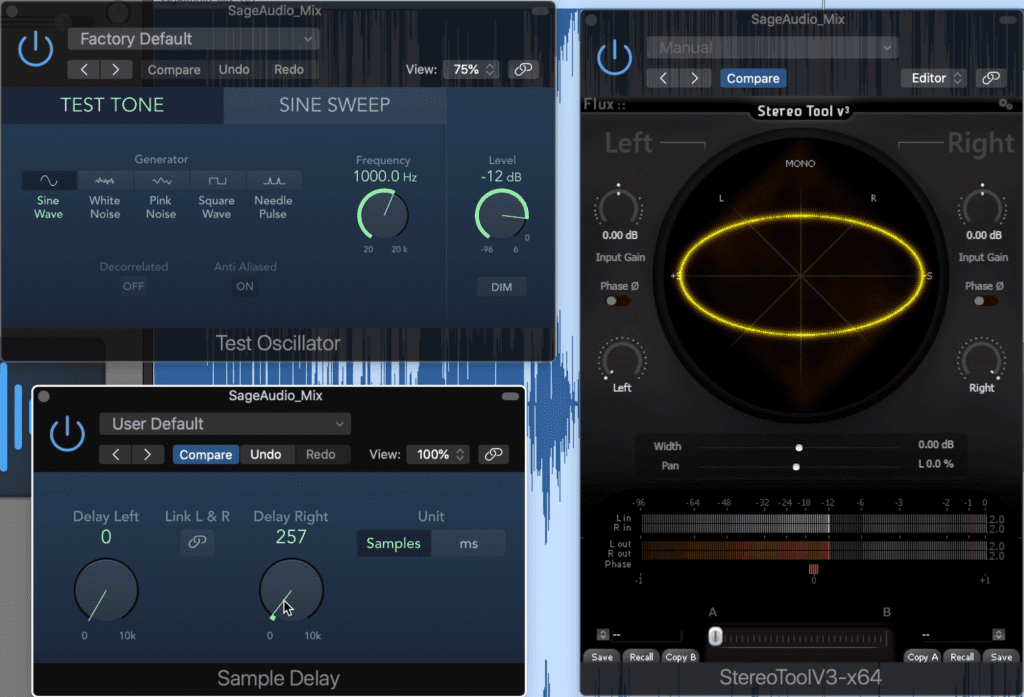 We can see that delay-based stereo imaging has a somewhat similar effect to mid-side stereo imaging.