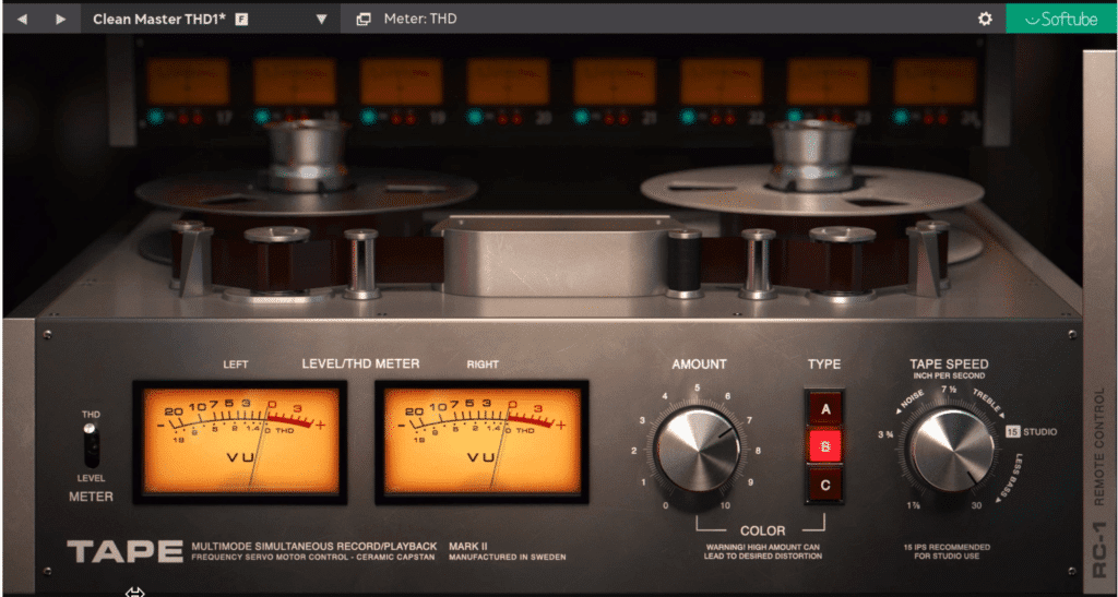 THD1 results in roughly 1 percent total harmonic distortion.