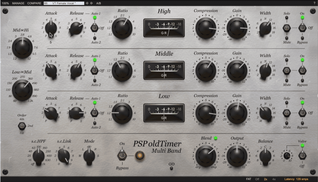 This preset lets you easily dial in a smooth and air sounding vocal.