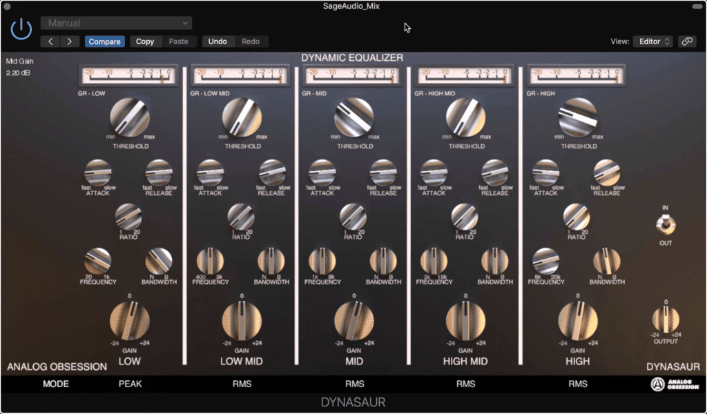 It's rare to find a multi-band compressor that's free. This one is great for mastering.