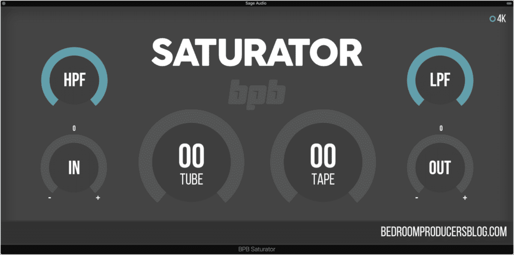 The BPB Saturator can be subtle enough for a mixbus and aggressive enough to complete distort a signal.