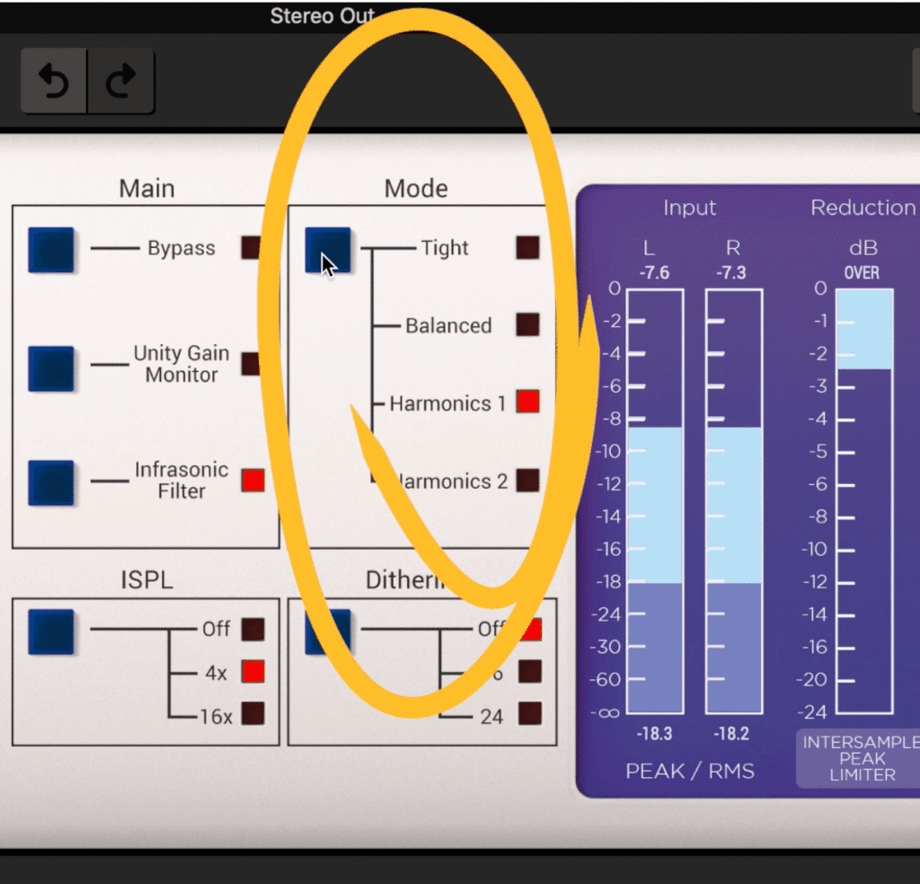 Harmonics can be generated as various strengths.