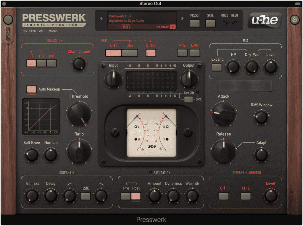 Presswork does a great job at analog emulation.