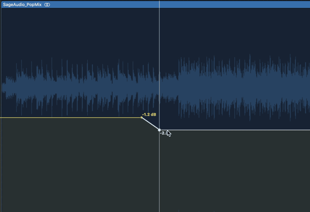 Automation and other similar method won't work due to when this form of processing attenuates the signal in the signal chain.