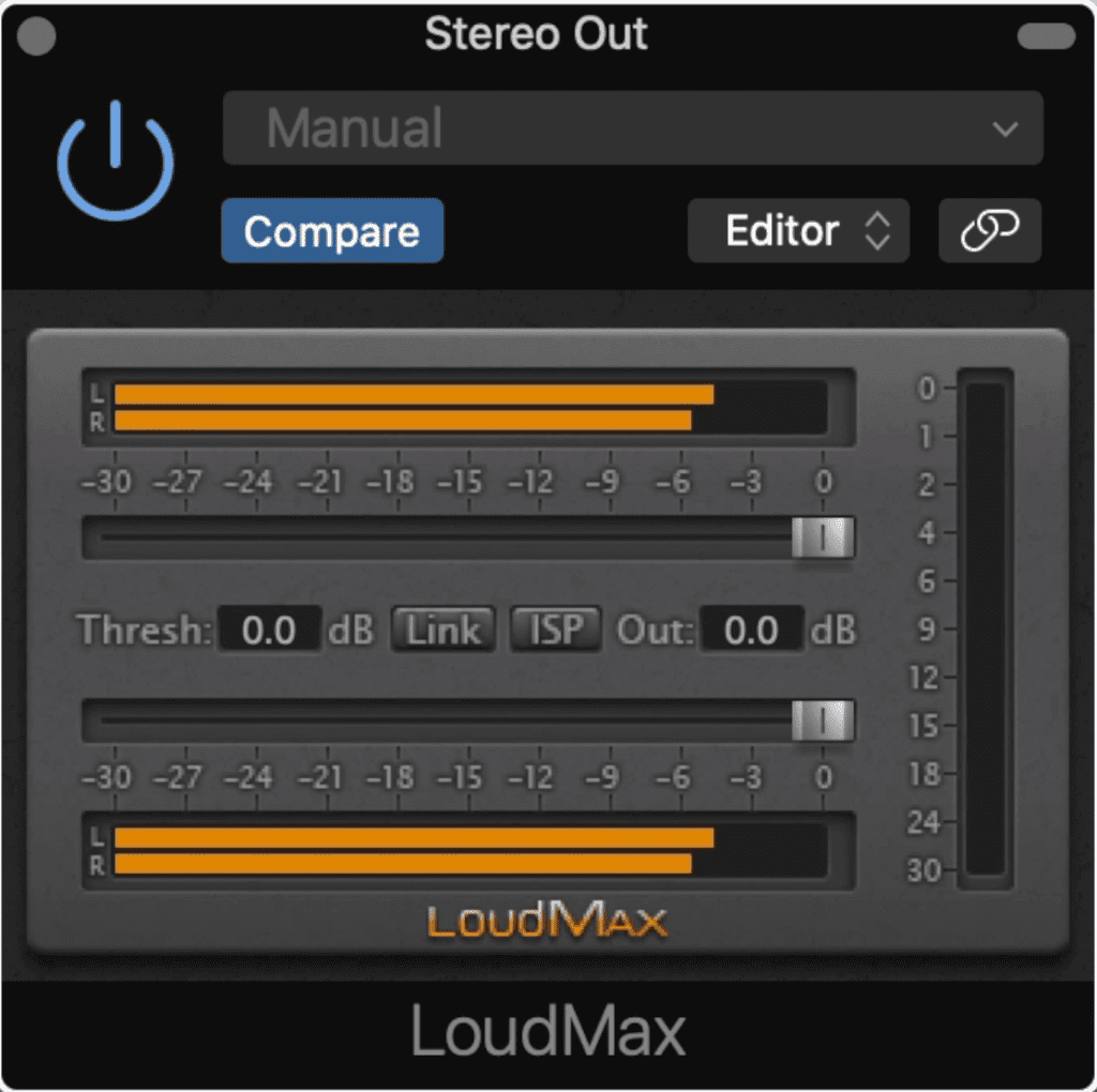 LoudMax is similar to the Waves L1 Limiter.
