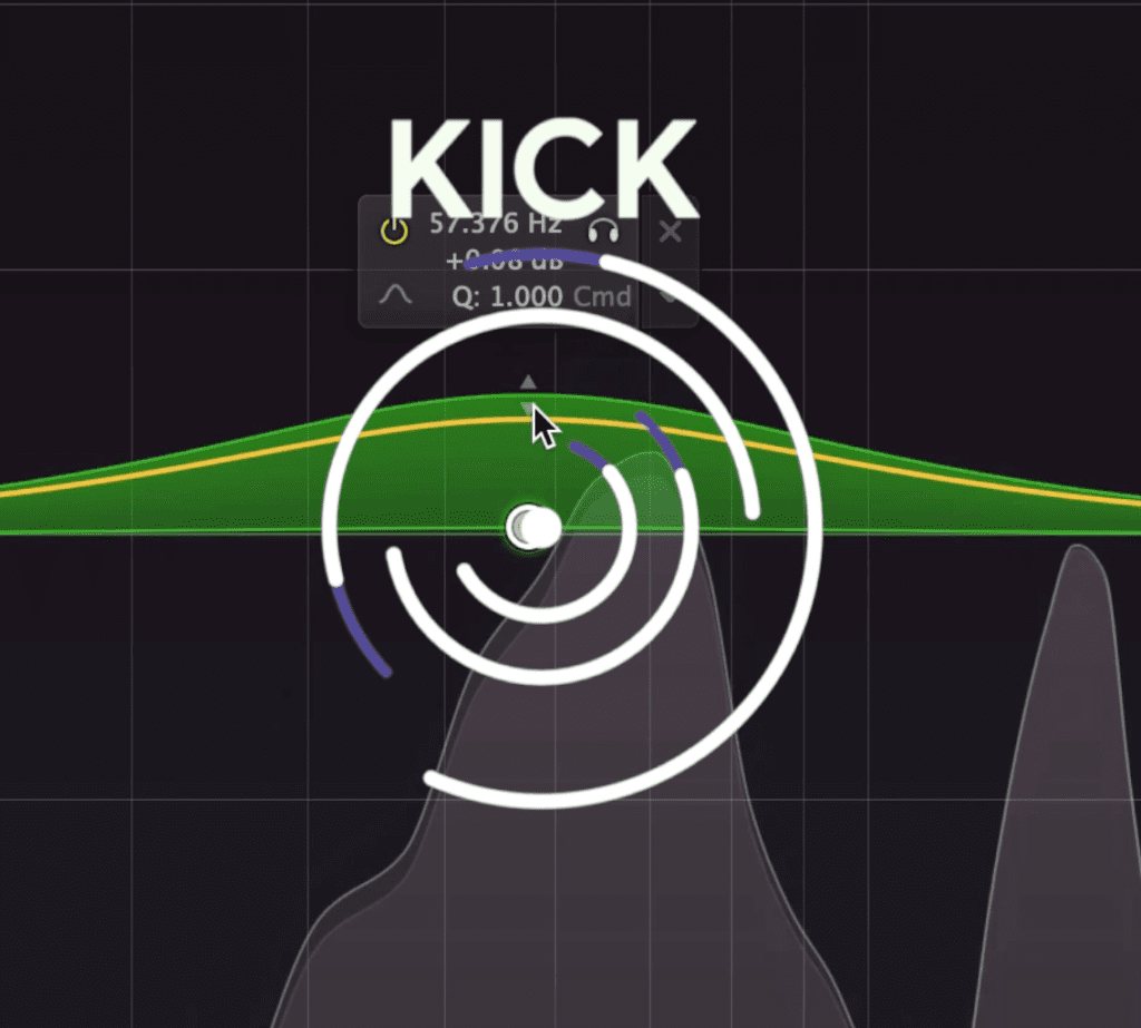 The kick is an important instrument to expand.