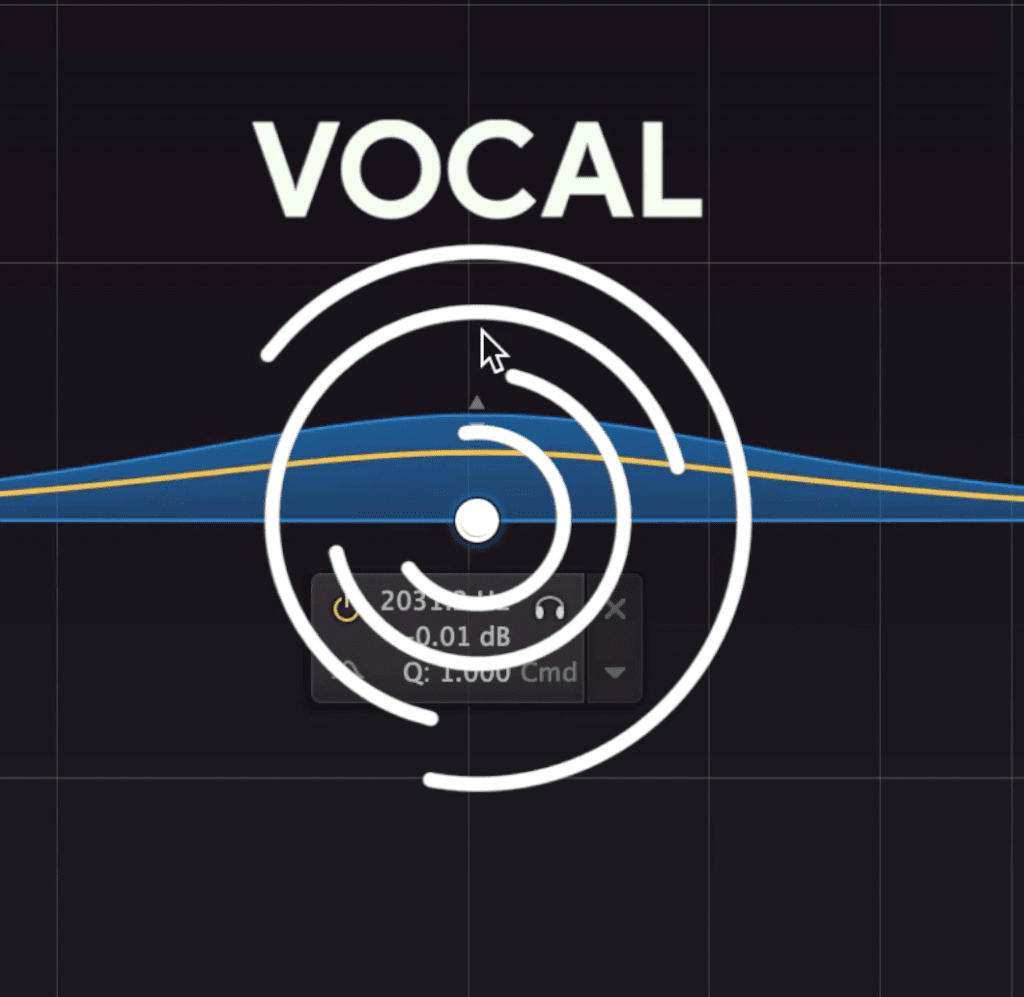 Expanding the vocals can help them stick out in a busy mix.