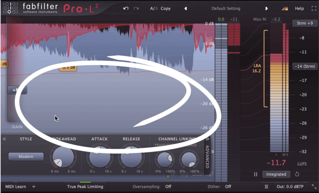 Low level aspects of the signal need to be push forward for a track to sound powerful.