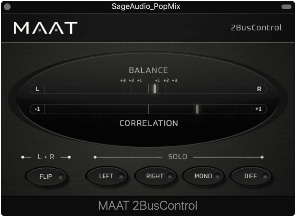 2BusControl lets you monitor your correlation and solo various channels.