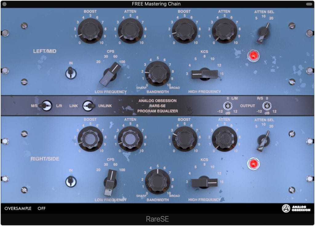 RareSE allows for Mid-Side processing which has its advantages.