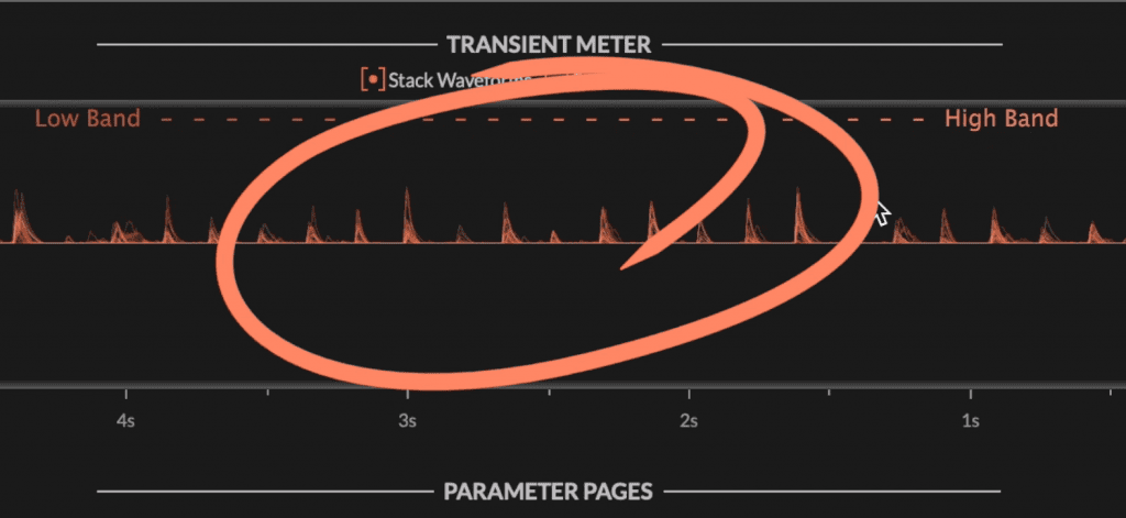 Transient shaping makes transients detailed and prominent in a master.
