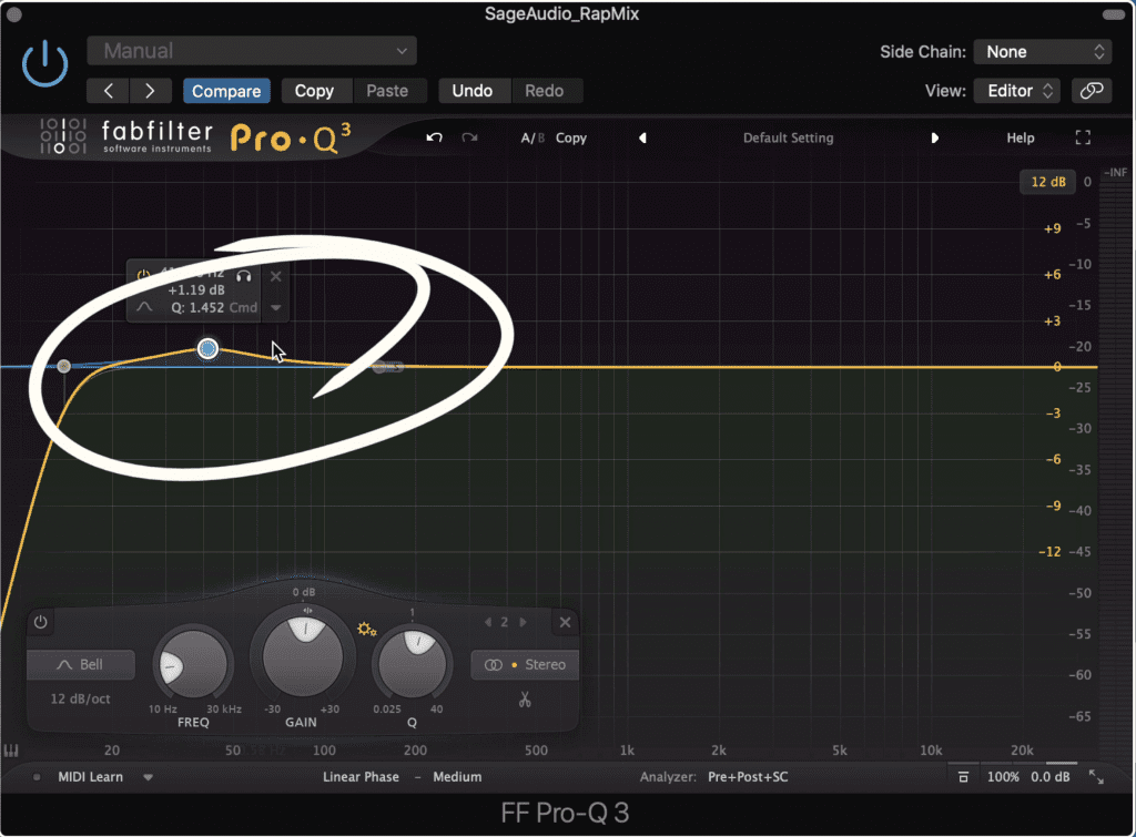 You can also simply amplify these frequencies with an EQ
