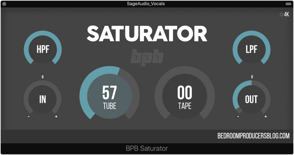 Saturator creates great sounding harmonic distortion.