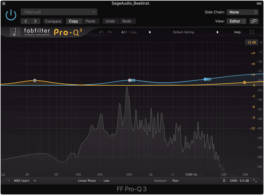 With additive equalization you can augment certain aspects of the signal, and expand the stereo image if you're using mid-side processing.