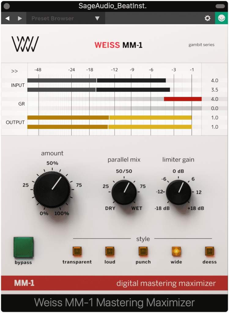 Mid-side compression is a natural sounding way to expand your stereo image, and give the vocal room to sit.