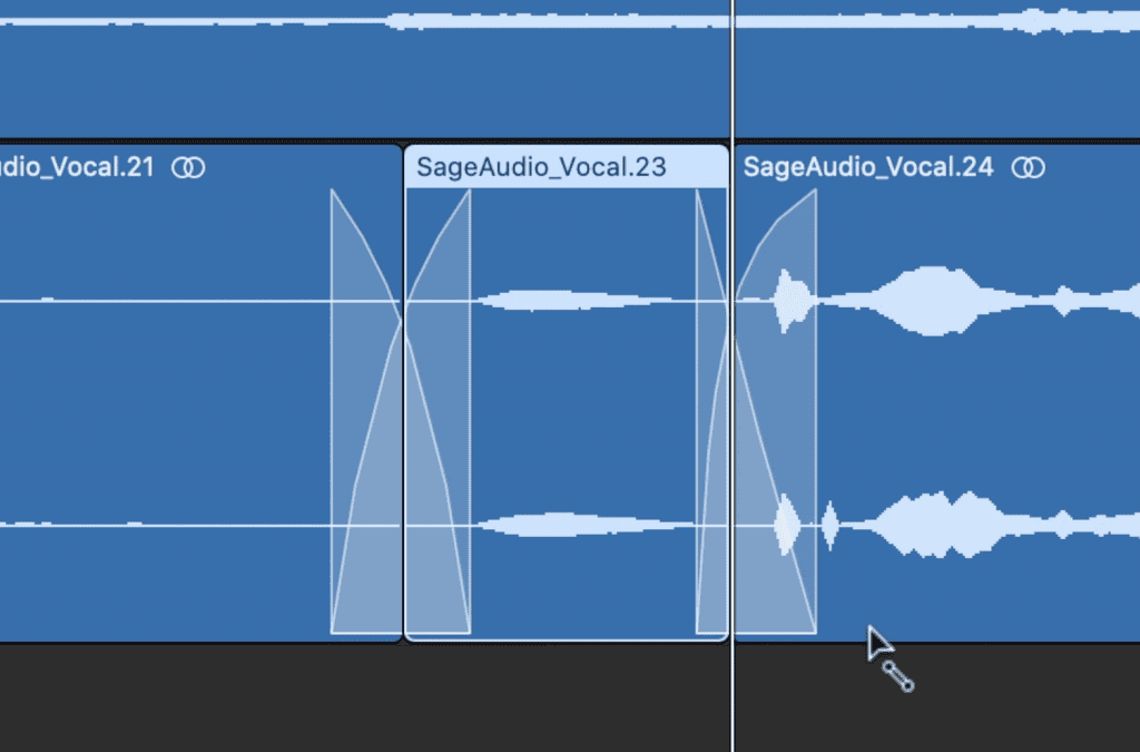 Clip gain can be used to attenuate sibilance.