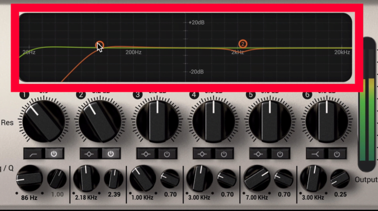 Here are the settings I used for the first insert.