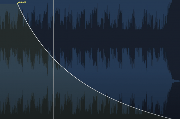 These fades are commonly used during mastering.